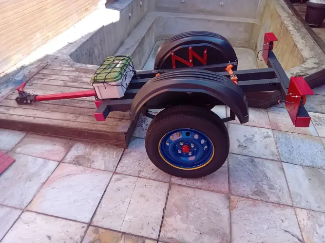 Carretinha para moto 