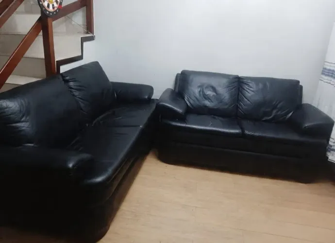 Conjunto de Sofás 2 e 3 Lugares - Estrutura Firme