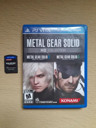 Jogo ps vita metal gear solid hd collection 