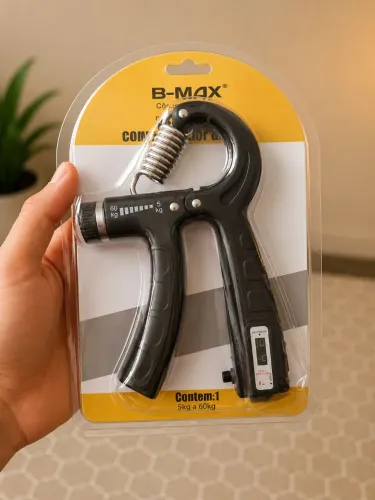 Hand Grip 5kg a 60kg com Contador digital
