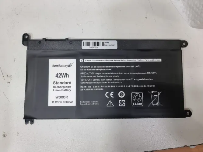 Bateria WDX0R para notebook dell - Nunca usada