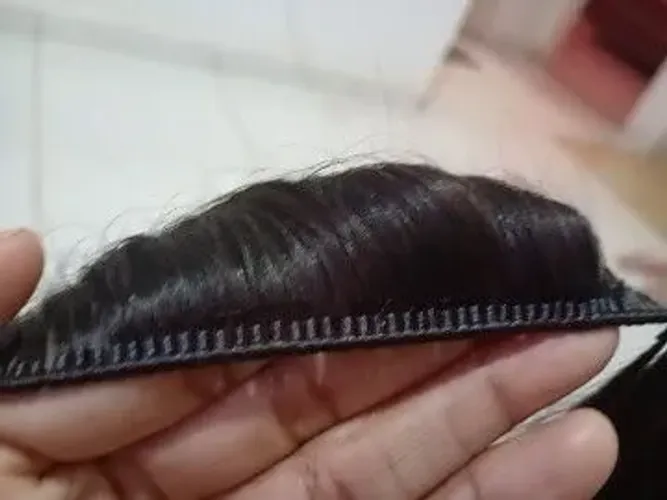 Aplique de cabelo telado 45cm