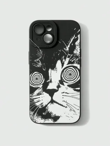 Iphone 12 capinha Gato Preta