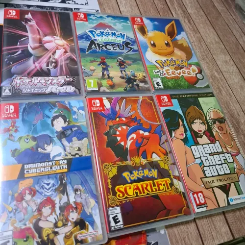 Jogos de Nintendo Switch Leia
