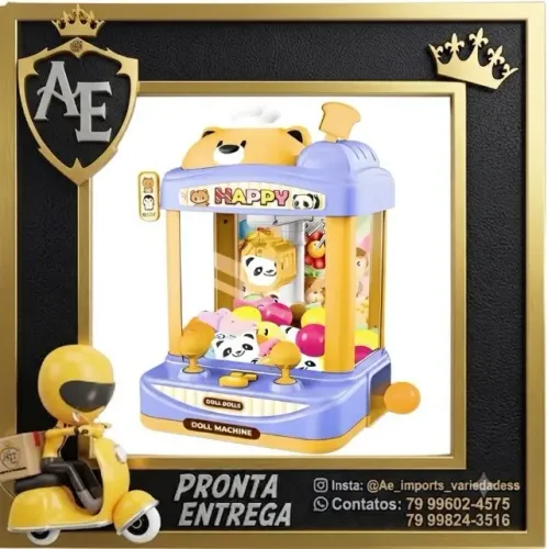 maquina pega pelucia