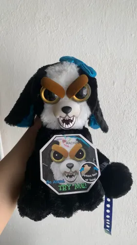 Feisty poodle cachorro preto - Br machine