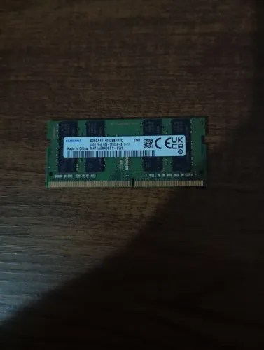 Memória RAM 16GB Samsung Sodimm 3200Mhz
