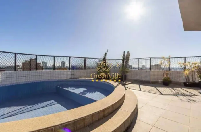 Água Verde, Cobertura Edifício Bougainville, 4 Suites, 4 Vagas