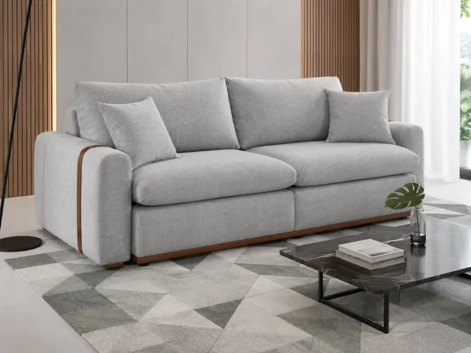 Sofá Cama Retrátil 2,20m Diamante Molas Ensacadas t87