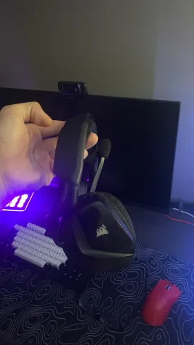 Vendo headset corsair void elite rgb semi novo