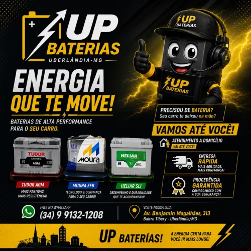 Baterias em Uberlândia 