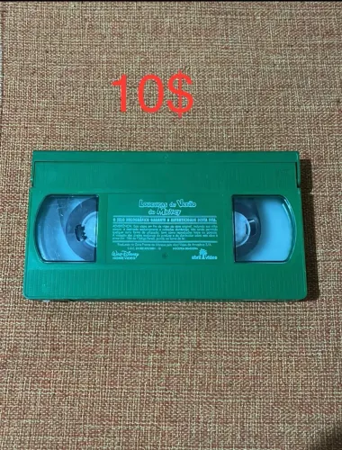 Fita VHS loucuras de verão mickey