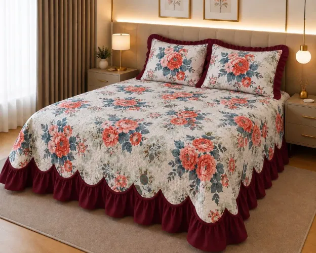 Colcha para cama queen