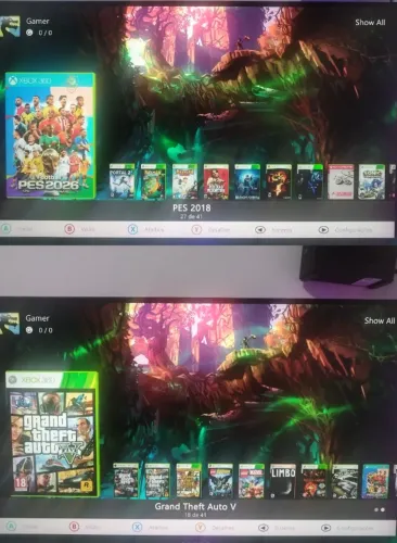Xbox 360 Fat Desbloqueado com Jogos
