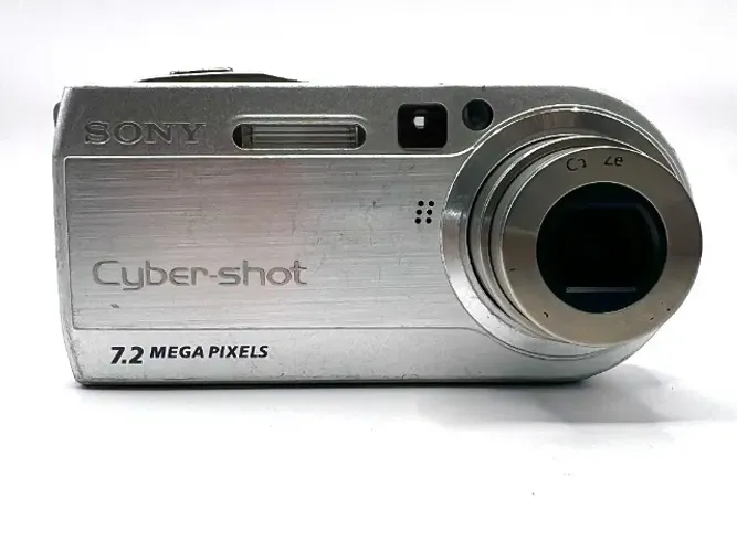 Máquina Fotográfica Sony Cyber-shot P150 (metal) - clássica retrô, raridade para coleciona
