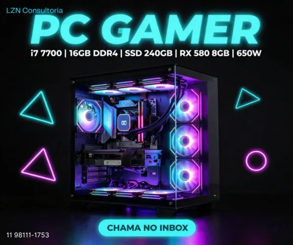 Pc Gamer i7 NOVO