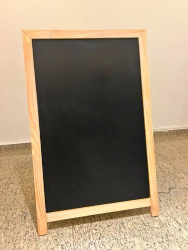 Cavalete quadro negro 100x60 cm