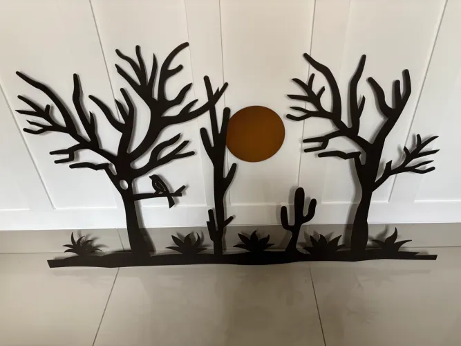 Quadro em ferro 1,20 x 0,80 arte Mineira