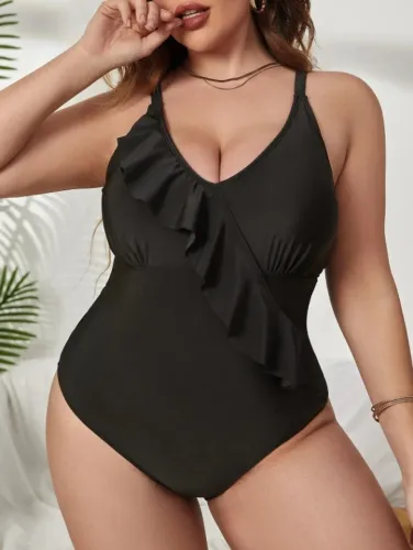 Maiô Plus Size Premium c/ Bojo Removível - Não Marca e Modela