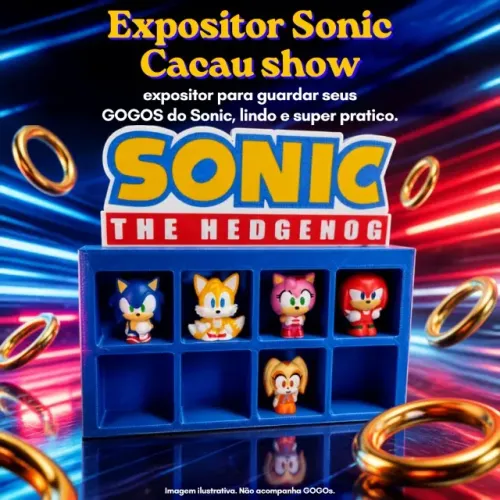 Display SONIC- CACAU SHOW