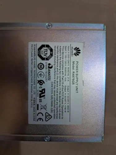 Fonte Retificadora Huawei R4875G5 4000W 53.5V/57V