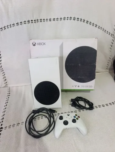 Xbox séries S completo com caixa