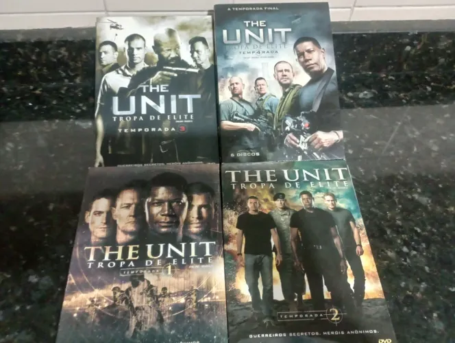 The Unit - Tropa de Elite - 1 a 4 Temporadas em DVD (usado)