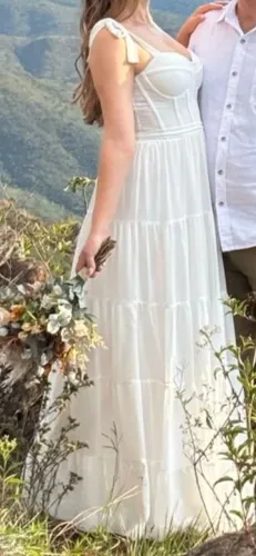 Lindo vestido de casamento