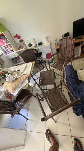 4 cadeira 1 centro