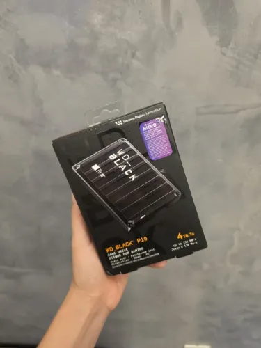 HD EXTERNO WD BLACK GAME DRIVE 4tb