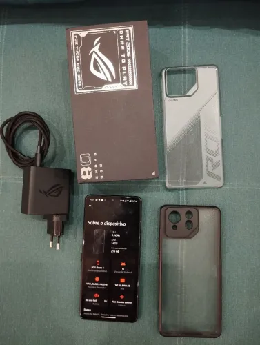 ASUS ROG PHONE 8  16GB RAM, 256GB (ACEITO TROCA MAI VOLTA)