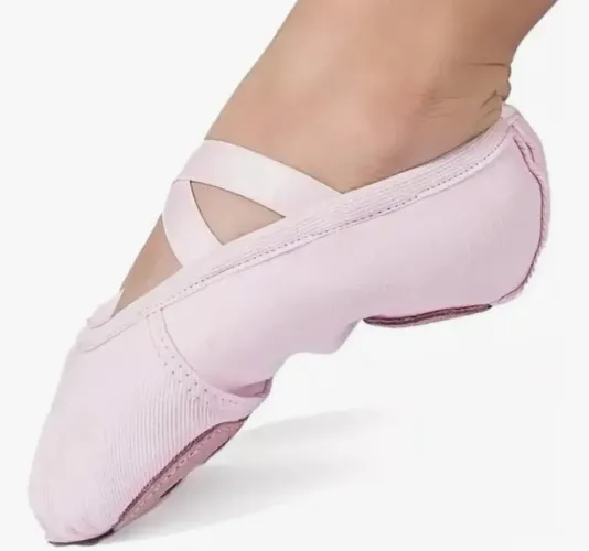 Sapatilhas em lona para BALLET- NUMERAÇÃO DISPONÍVEL: 23 até 42