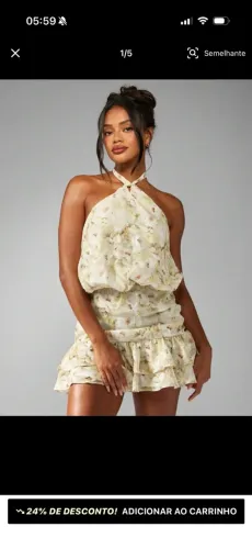 Vestido curto