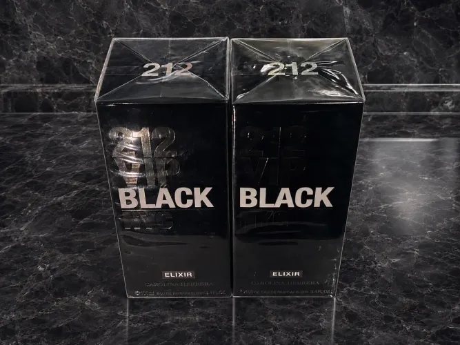Perfume 212 VIP Black Elixir 100mL