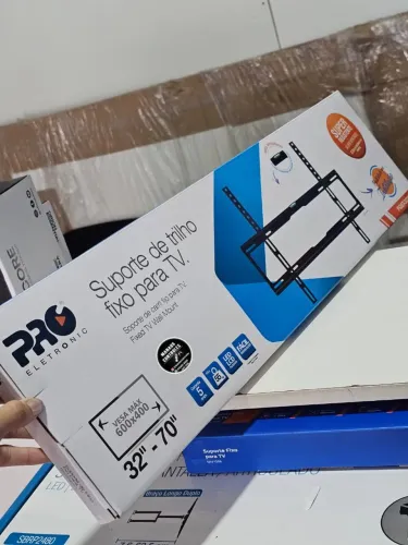 Suporte para tv ( trilho fixo 32 a 70 polegadas)