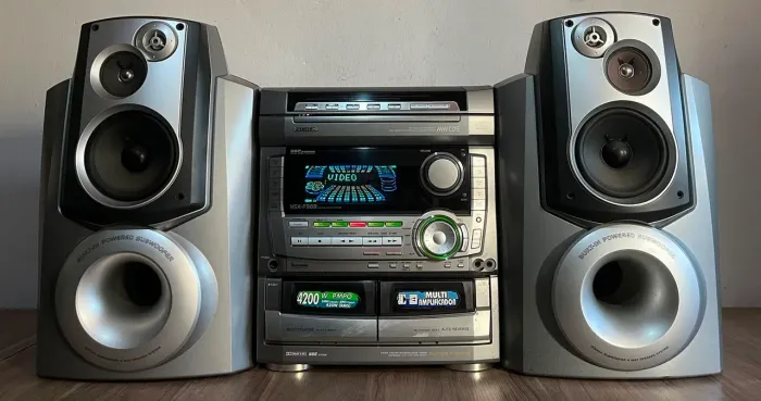 Mini System Aiwa Nsx-f969 4200 Watts *Sony*Philips Leia Descrição