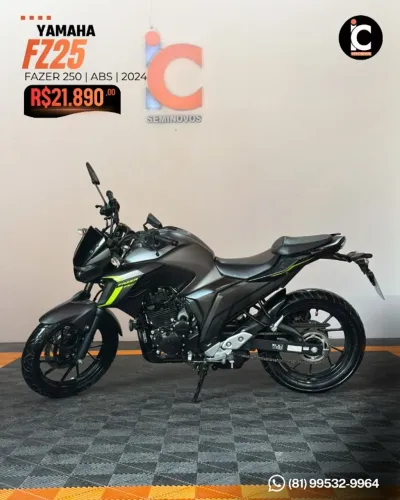 Yamaha FZ25 250 Fazer Flex 2024