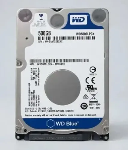 HD Notebook 500GB WD Blue - Saude 100%