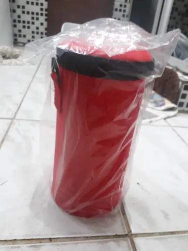 porta squize vermelho