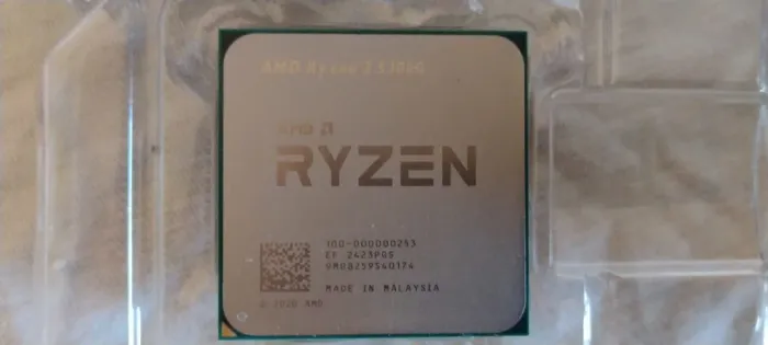 amd ryzen 5300g - com video integrado (NOVO,NUNCA USADO) + caixa + cooler original