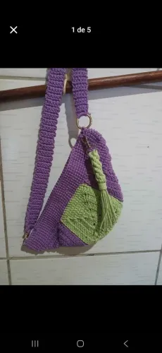 Bolsa de crochê