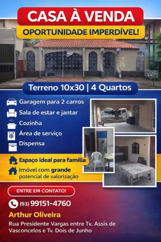 CASA À VENDA OPORTUNIDADE EM LOCALIZAÇÃO ESTRATÉGICA