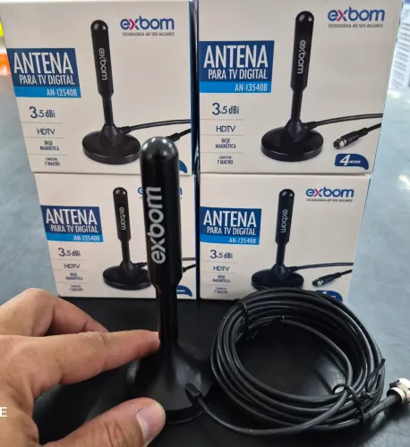 ANTENA P/TV DIGITAL HDTV 4M REF: AN-13540B<br>