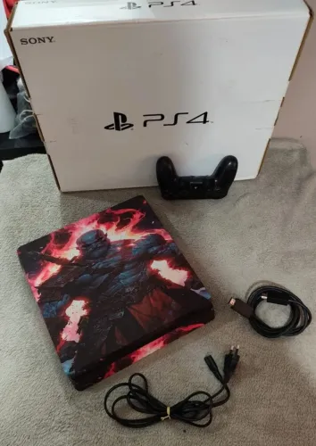 PS4 Slim personalizado troco por Ps3 + 1000