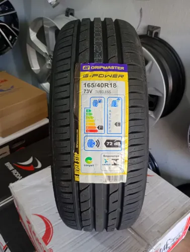Pneu aro 18 165/40 perfil baixo