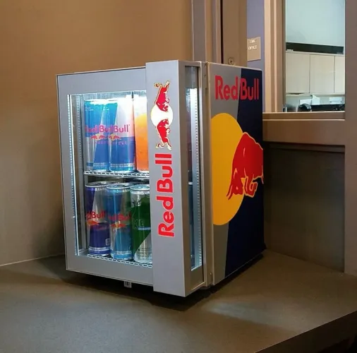 expositor Red Bull