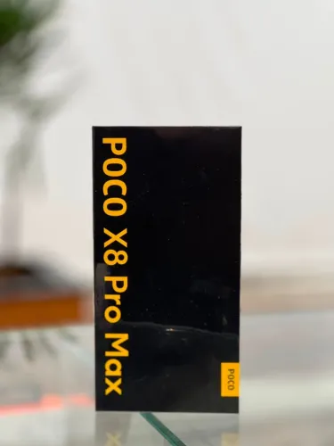 POCO X8 PRO MAX  12GB RAM E 512GB NOVO