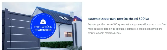 Automatizador de Portão KDZ Fit Ramp Garen 220V