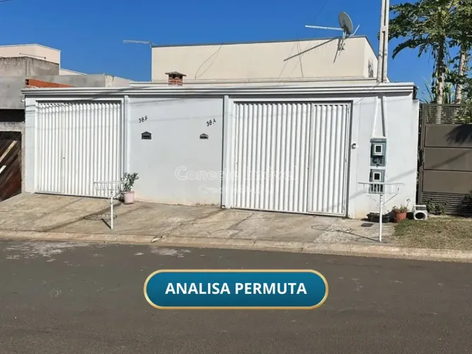 Duas casas já alugadas em Holambra renda imediata, investimento pronto e recém-reformado.