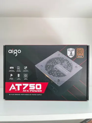 Fonte gamer 750w 80plus bronze - entrega grátis!